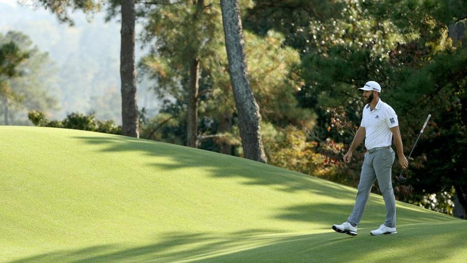 Golfer Dustin Johnson